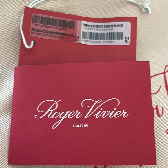 NWT Roger Vivier Choc Disco Mini Bag - brand new, never used - $3500 retail! - Picture 12 of 16